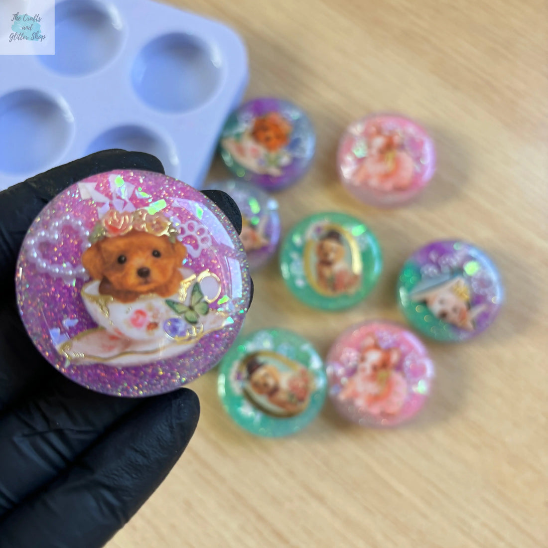 How-to-Prevent-Bubbles-When-Embedding-Stickers-in-Resin The Crafts and Glitter Shop