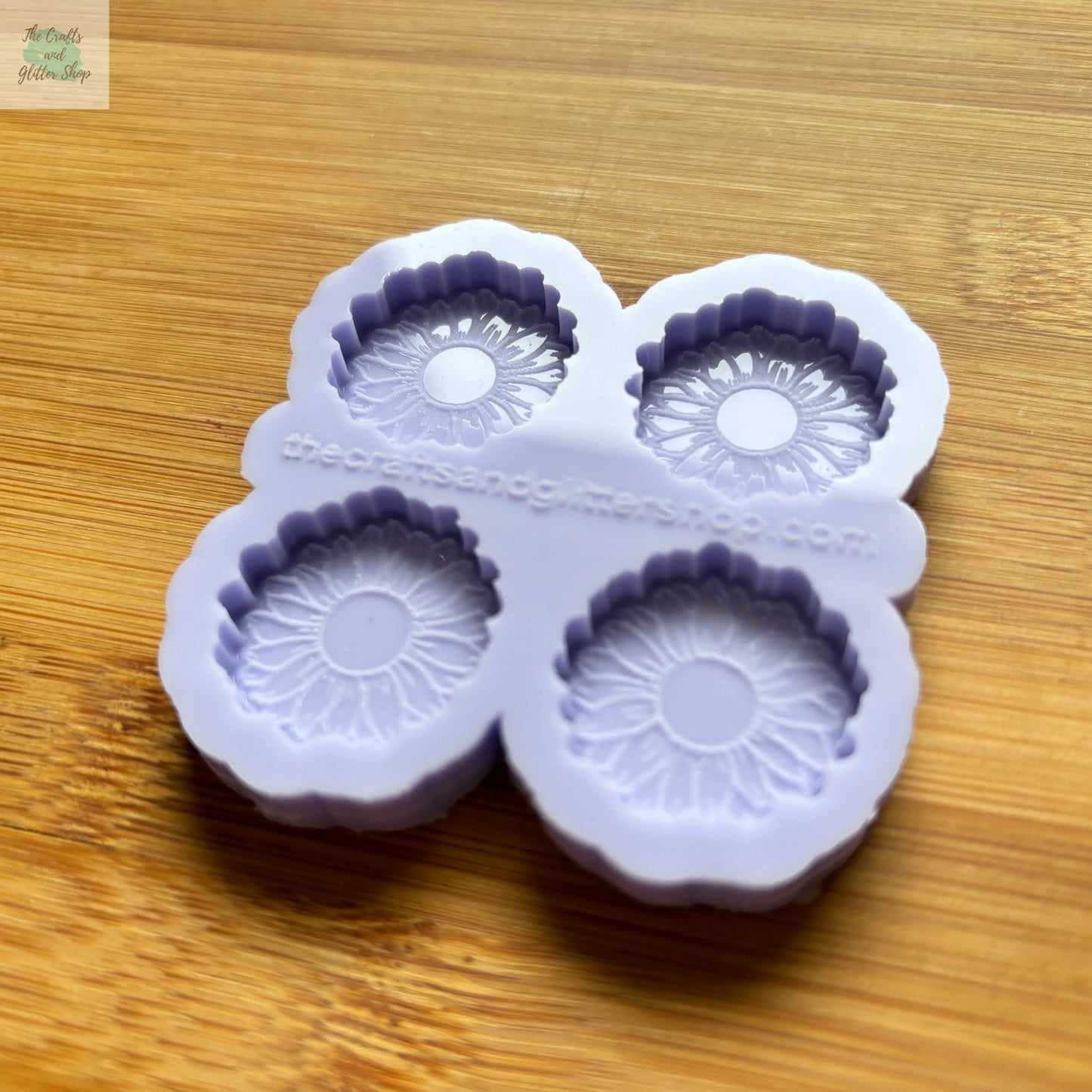 1 inch Flower Silicone Mold - The Crafts and Glitter Shop
