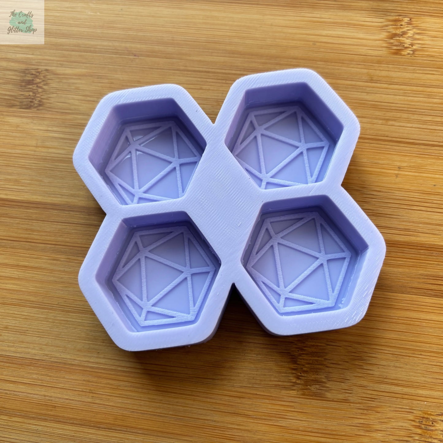 1.5" D20 Silicone Mold - The Crafts and Glitter Shop
