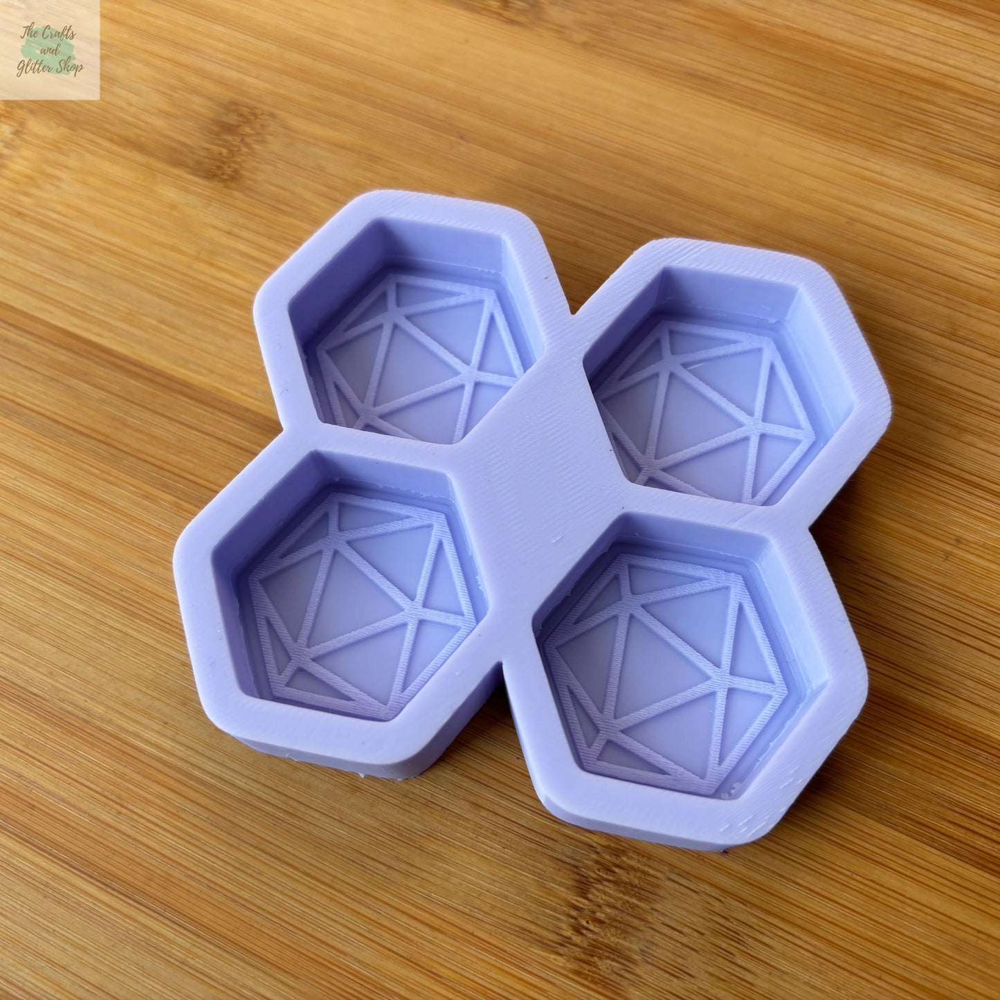 1.5" D20 Silicone Mold - The Crafts and Glitter Shop