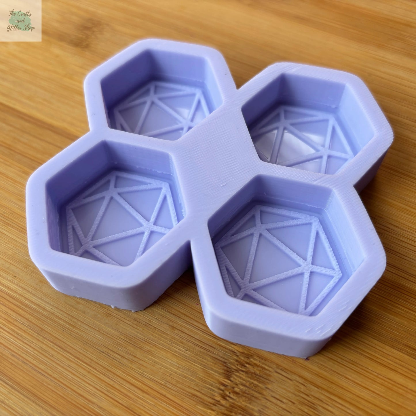 1.5" D20 Silicone Mold - The Crafts and Glitter Shop