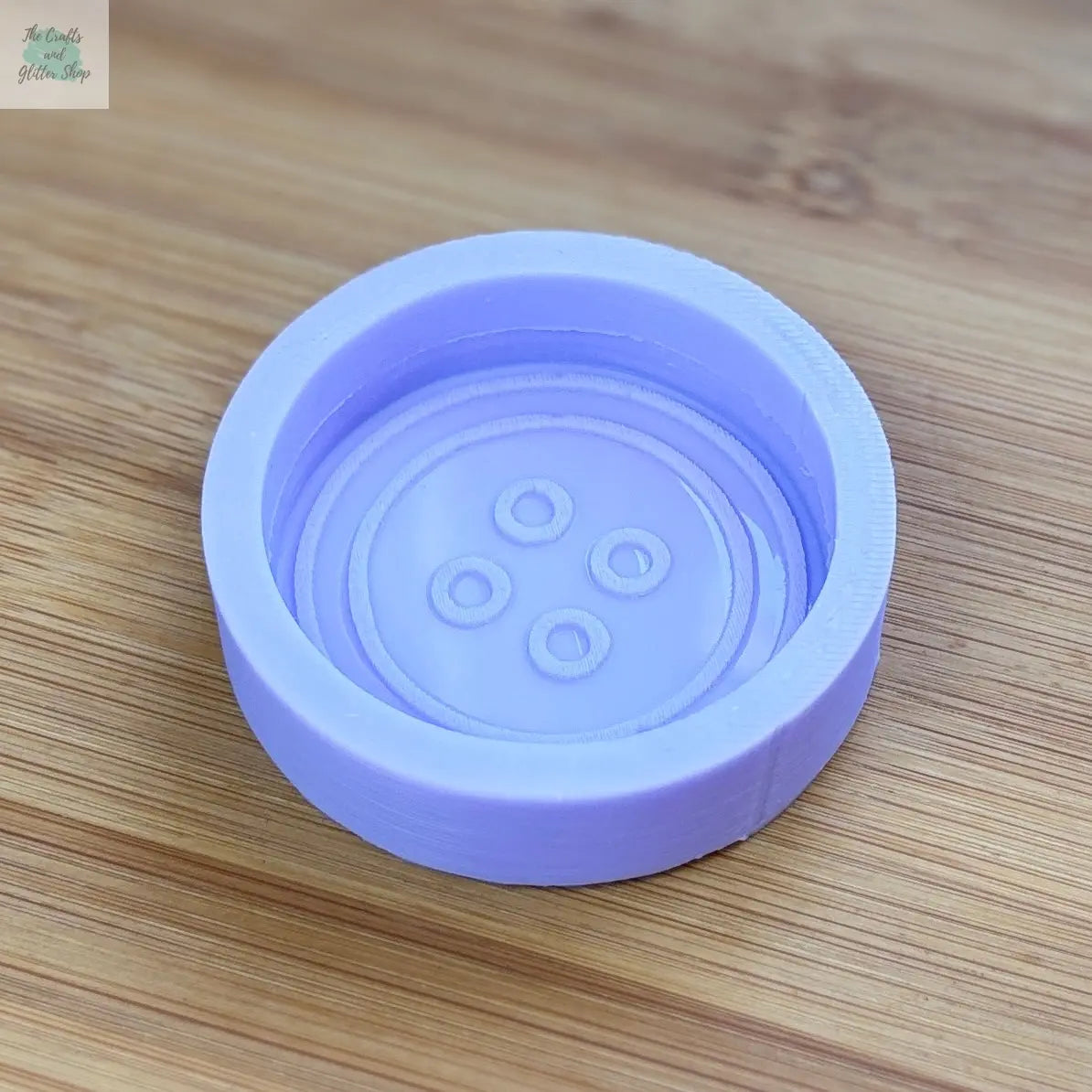 2 inch Button Silicone Mold - The Crafts and Glitter Shop