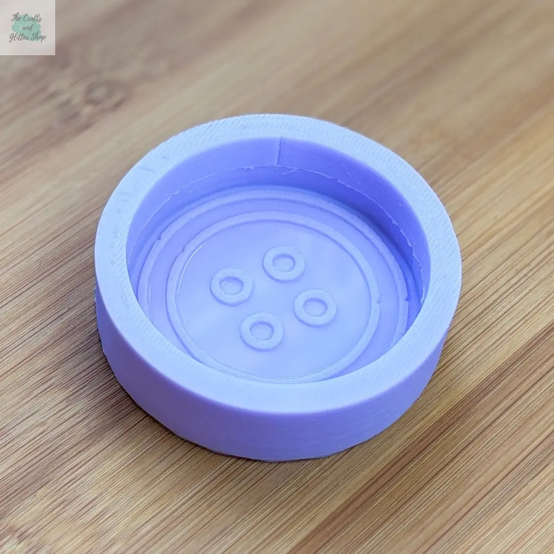 2 inch Button Silicone Mold - The Crafts and Glitter Shop