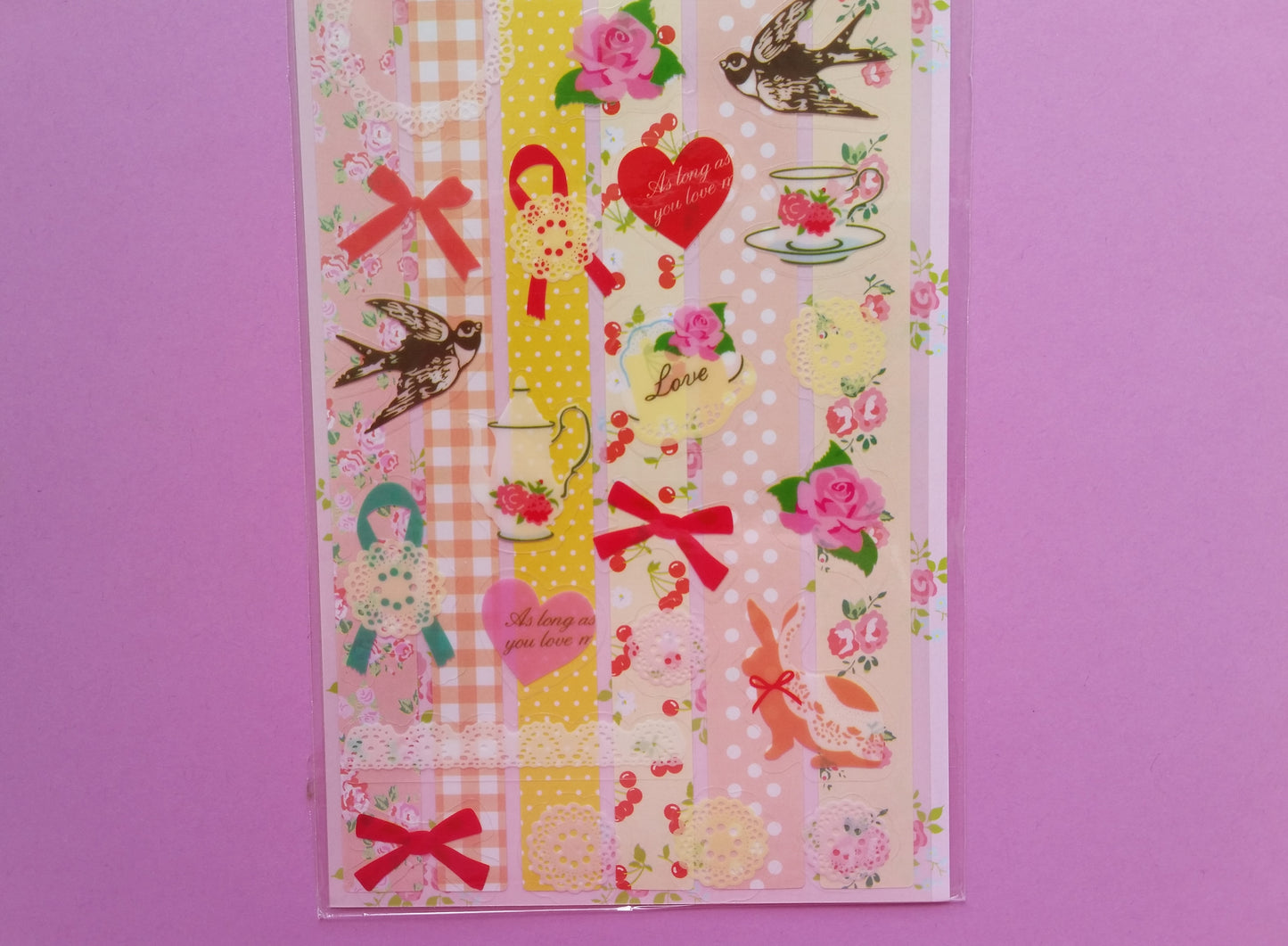 Floral Stickers - 2 sheets - The Crafts and Glitter Shop