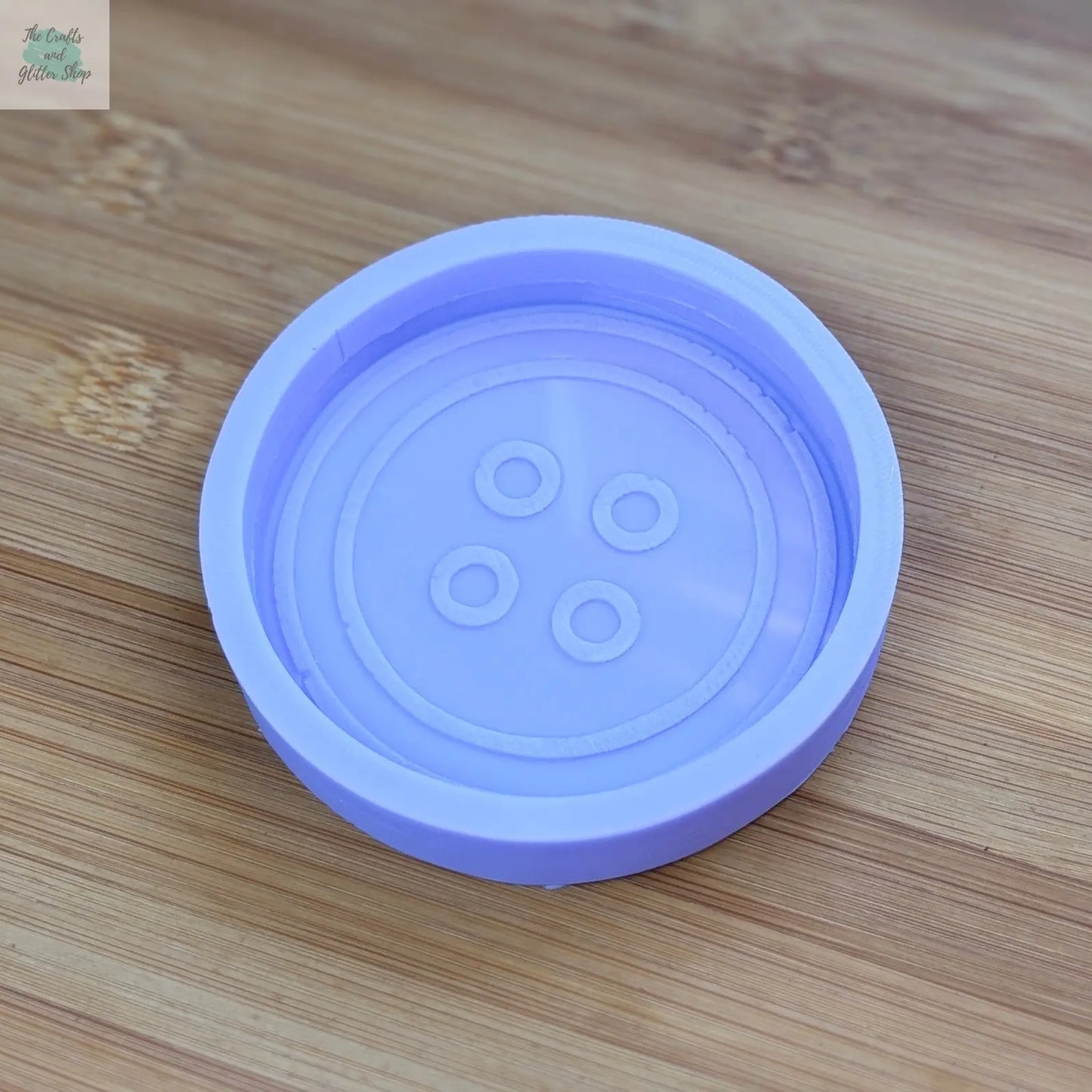 3 inch Button Silicone Mold - The Crafts and Glitter Shop