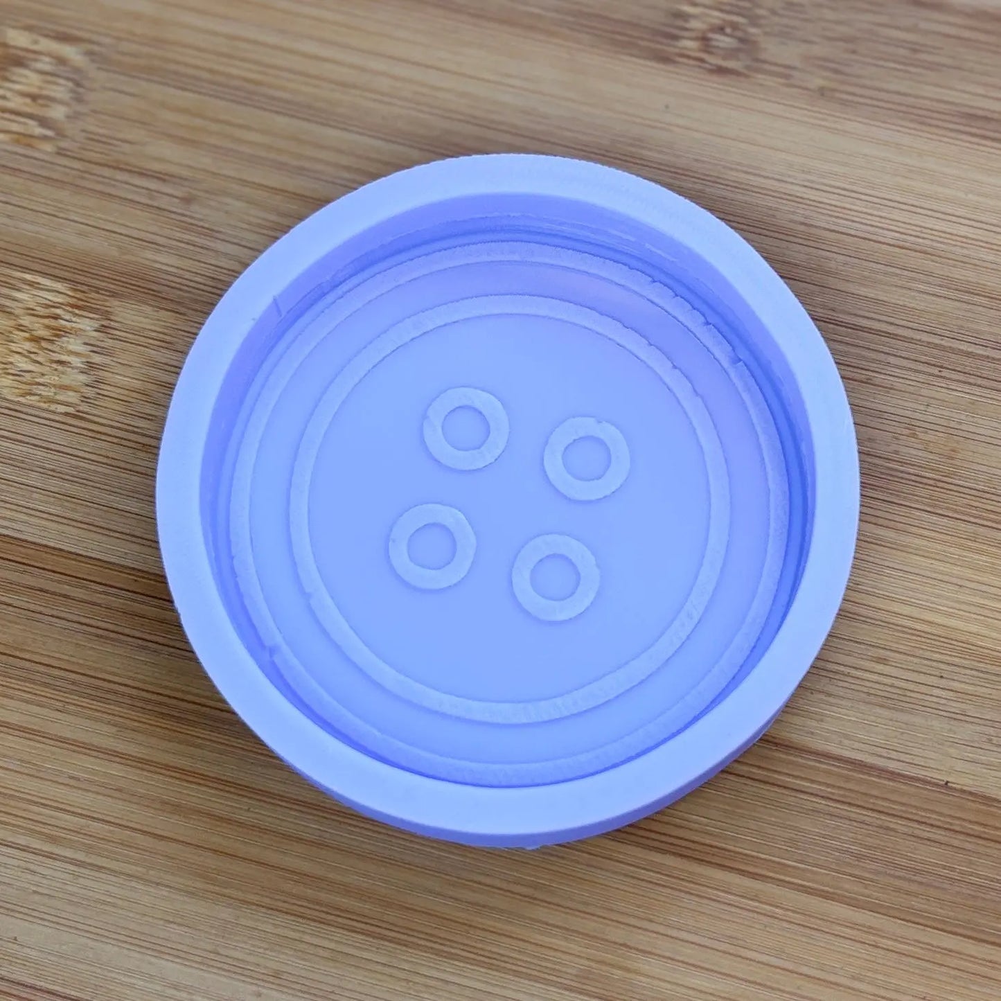 3 inch Button Silicone Mold - The Crafts and Glitter Shop