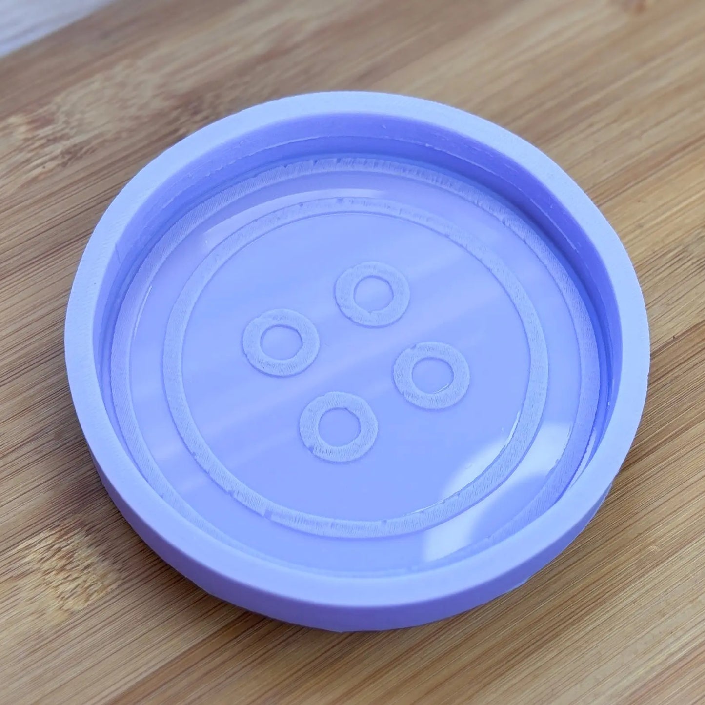 4 inch Button Silicone Mold - The Crafts and Glitter Shop