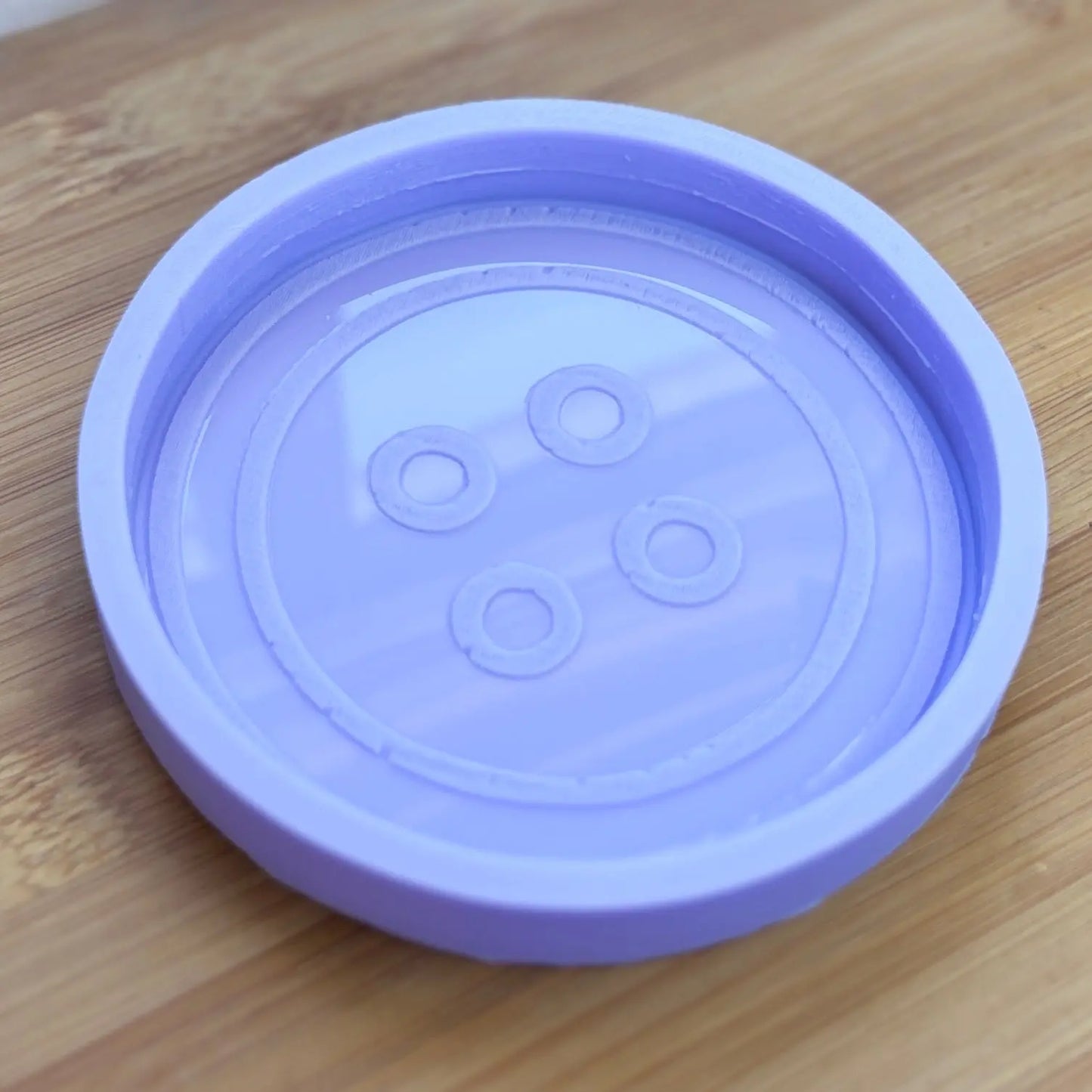 4 inch Button Silicone Mold - The Crafts and Glitter Shop