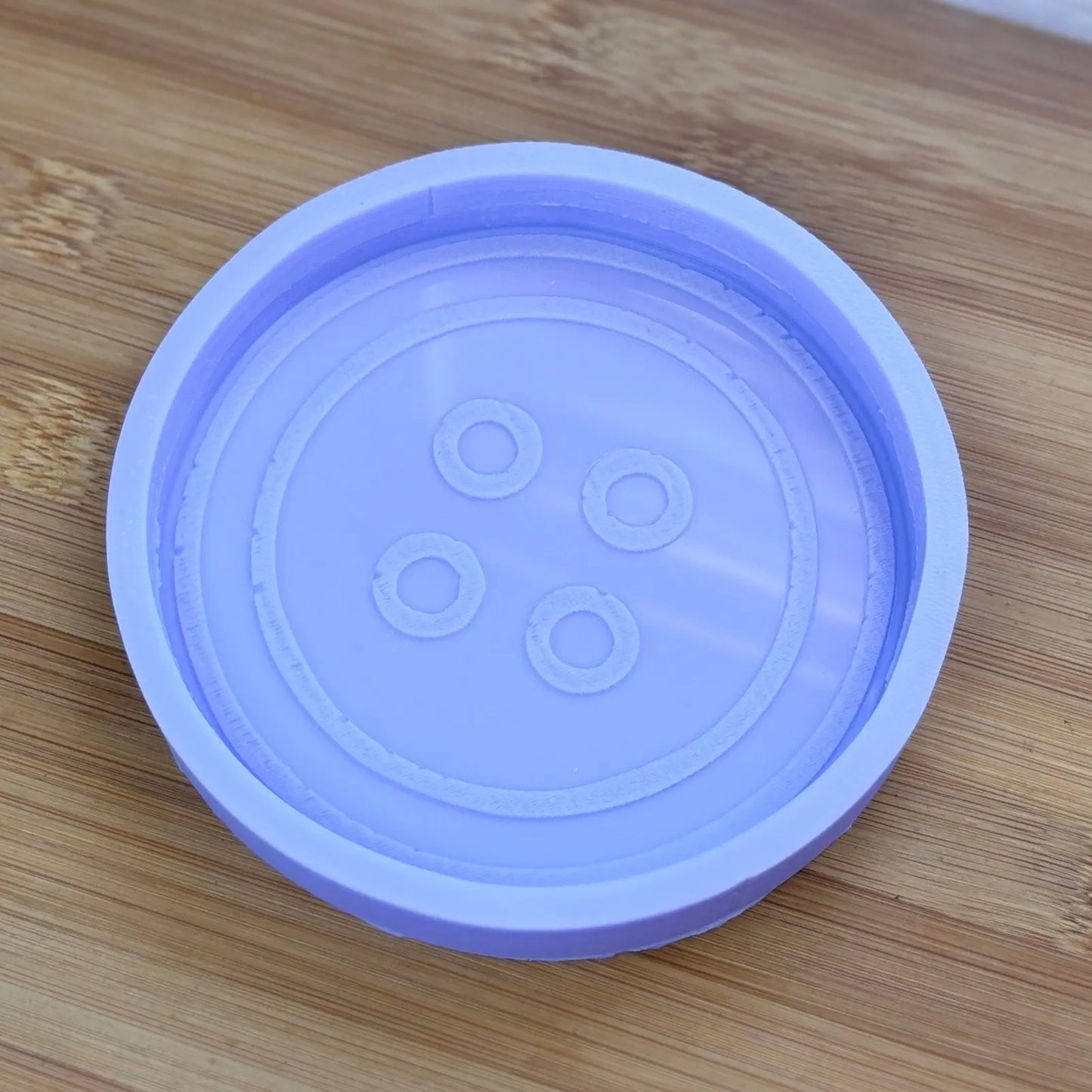 4 inch Button Silicone Mold - The Crafts and Glitter Shop