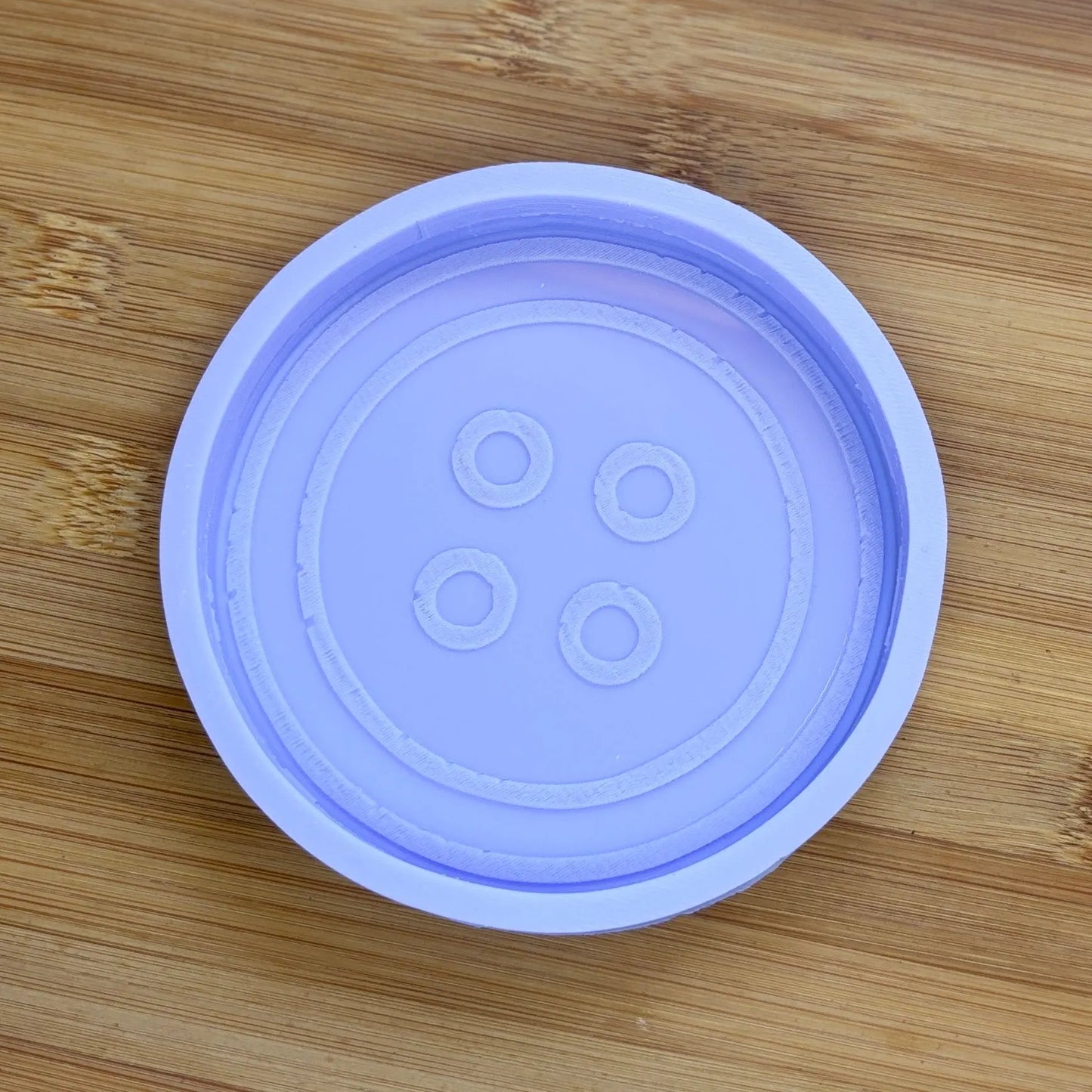 4 inch Button Silicone Mold - The Crafts and Glitter Shop