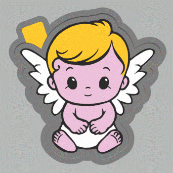 Baby Angel Silicone Mold Housing STL File - The Crafts and Glitter Shop