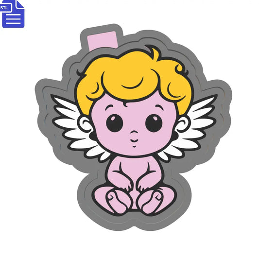 Baby Angel Silicone Mold Housing STL File - The Crafts and Glitter Shop