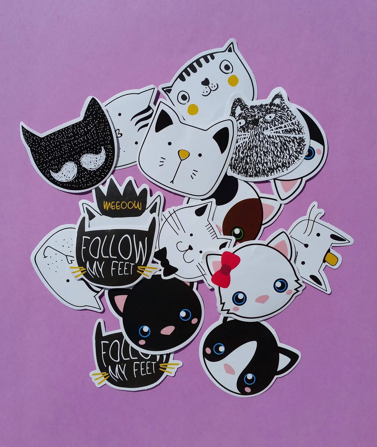 Cat Sticker Flakes