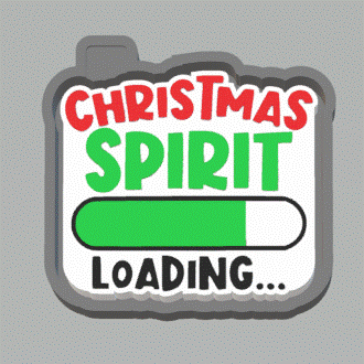 Christmas Spirit Silicone Mold Housing STL File - The Crafts and Glitter Shop