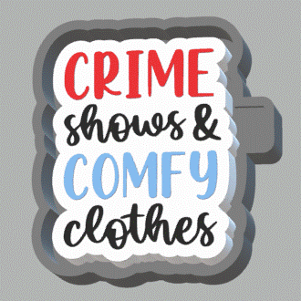 Crime Shows Silicone Mold Housing STL File - The Crafts and Glitter Shop
