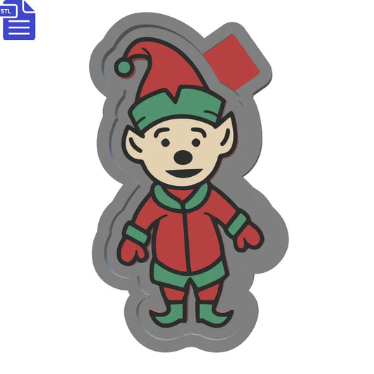 Elf Silicone Mold Housing STL File - The Crafts and Glitter Shop