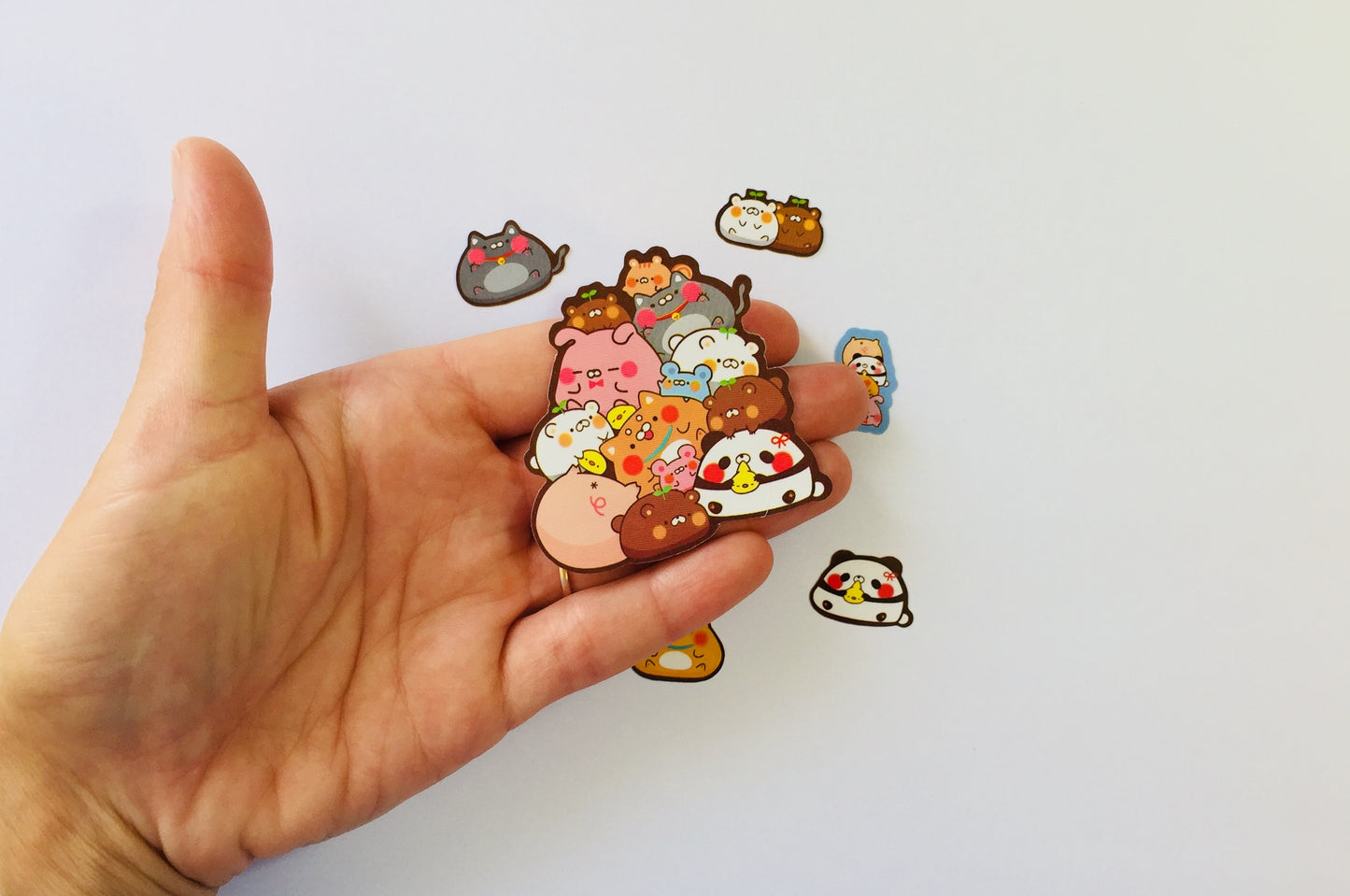 Fat Animals Sticker Flakes