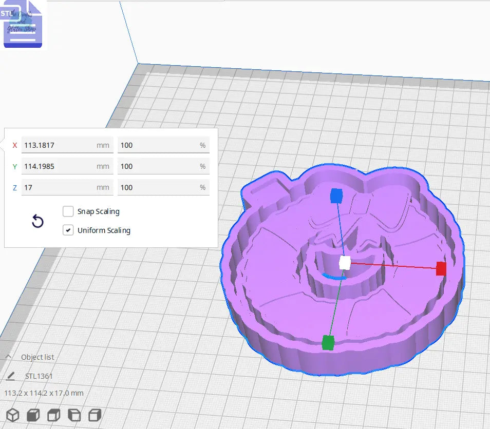 Festive Wreath Silicone Mold Housing STL File - The Crafts and Glitter Shop