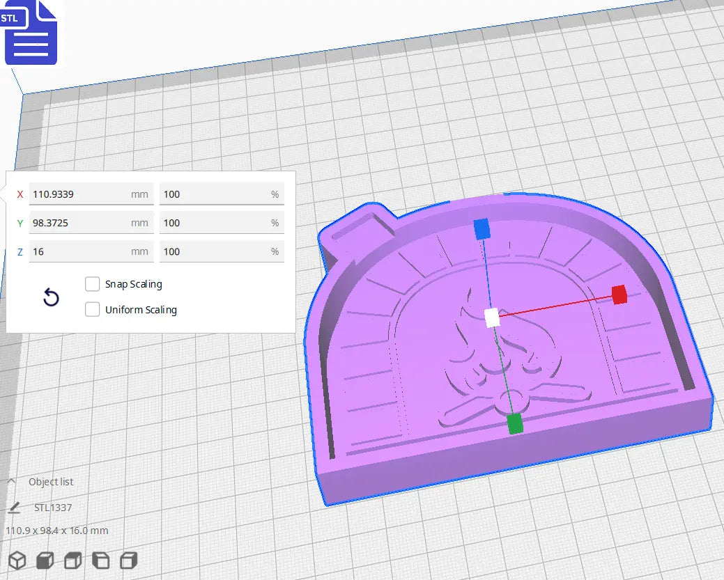 Fireplace Silicone Mold Housing STL File - The Crafts and Glitter Shop