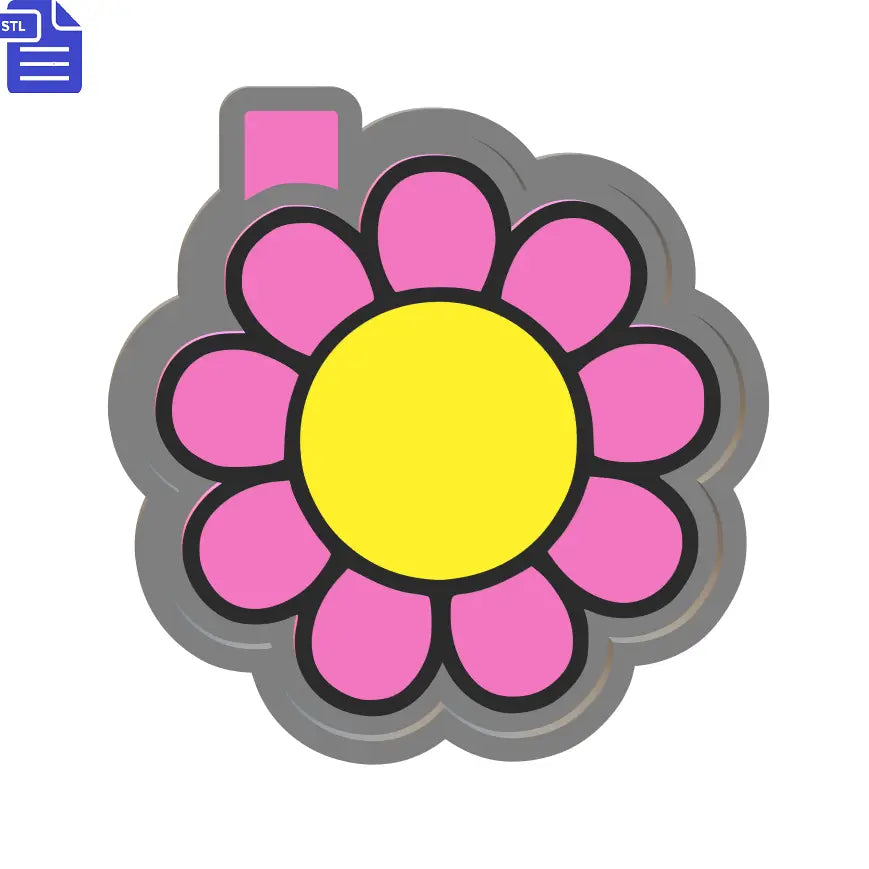 Flower Silicone Mold Housing STL File - The Crafts and Glitter Shop
