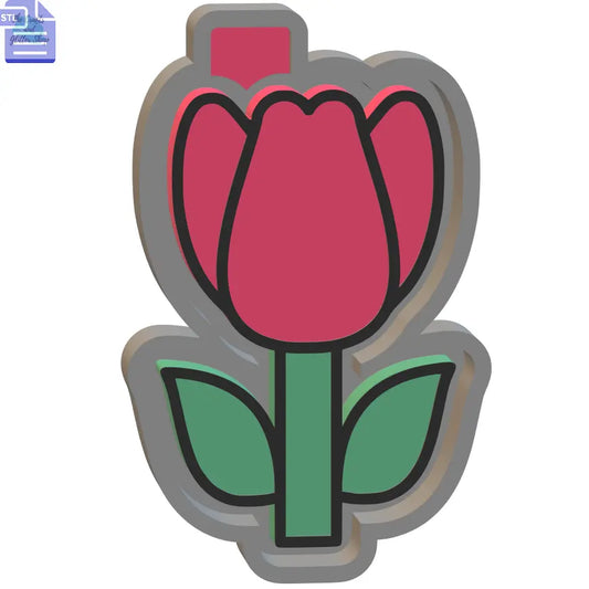 Flower Silicone Mold Housing STL File - The Crafts and Glitter Shop