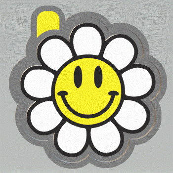 Flower Smiley Silicone Mold Housing STL File - The Crafts and Glitter Shop