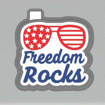 Freedom Rocks Silicone Mold Housing STL File - The Crafts and Glitter Shop