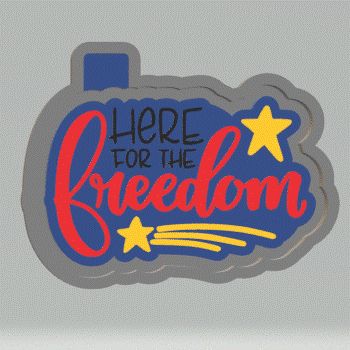 Freedom Silicone Mold Housing STL File - The Crafts and Glitter Shop