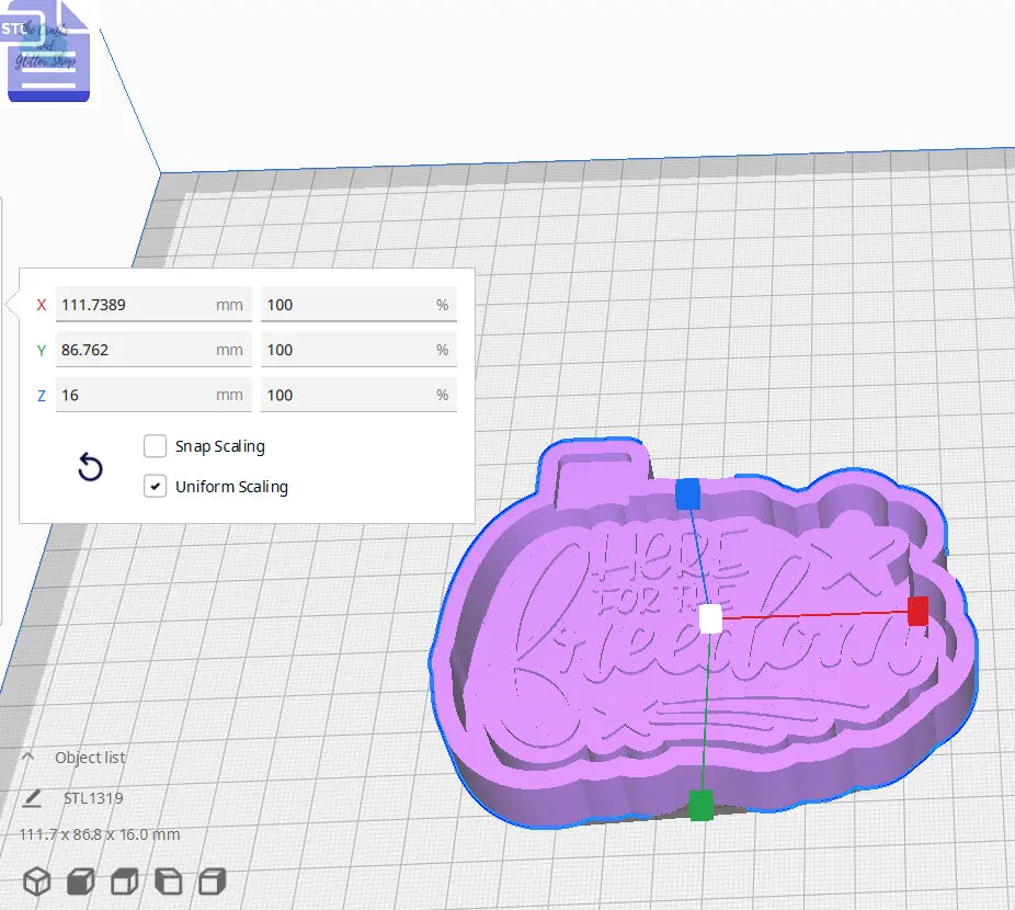 Freedom Silicone Mold Housing STL File - The Crafts and Glitter Shop