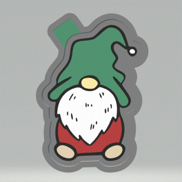 Gnome Silicone Mold Housing STL File - The Crafts and Glitter Shop