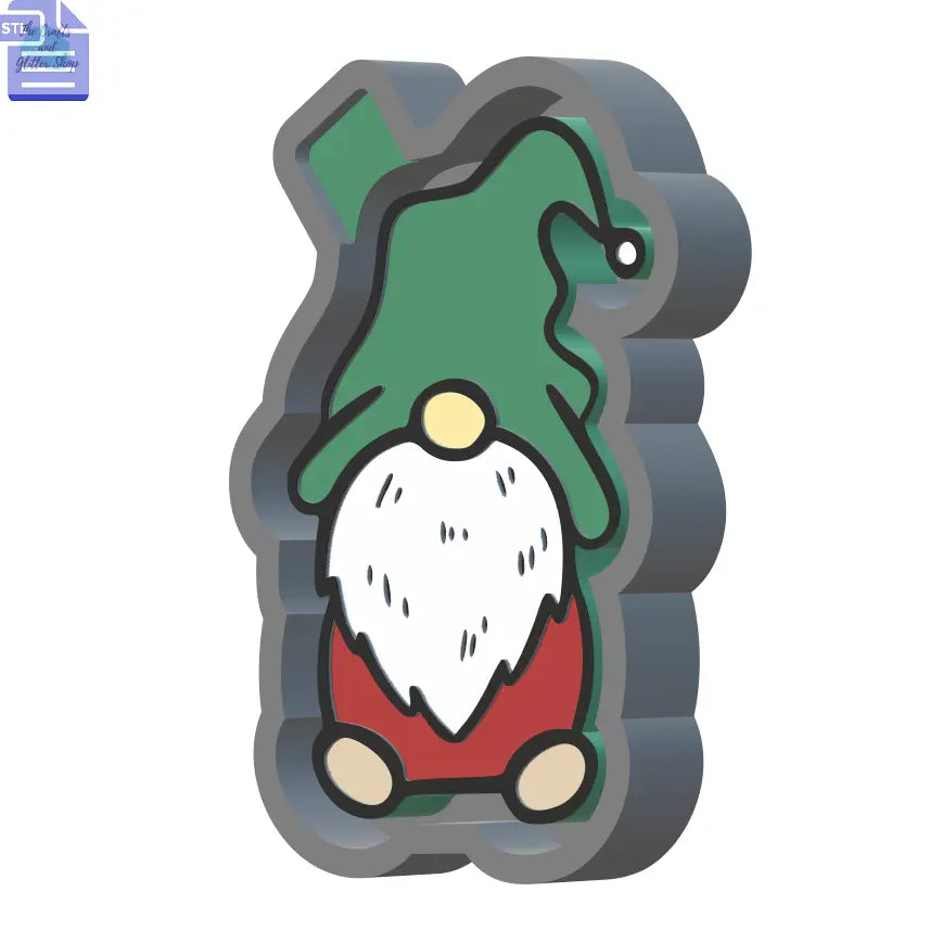 Gnome Silicone Mold Housing STL File - The Crafts and Glitter Shop