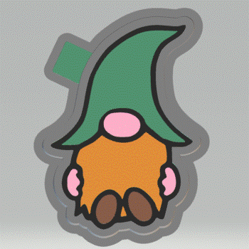 Gnome Silicone Mold Housing STL File - The Crafts and Glitter Shop