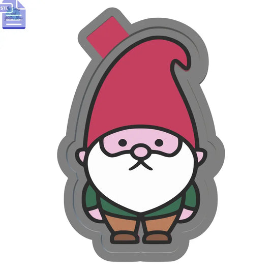 Gnome Silicone Mold Housing STL File - The Crafts and Glitter Shop