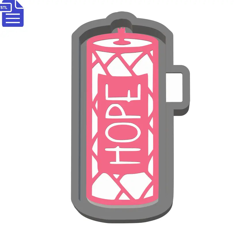 Hope Pillar Candle Silicone Mold Housing STL File - The Crafts and Glitter Shop