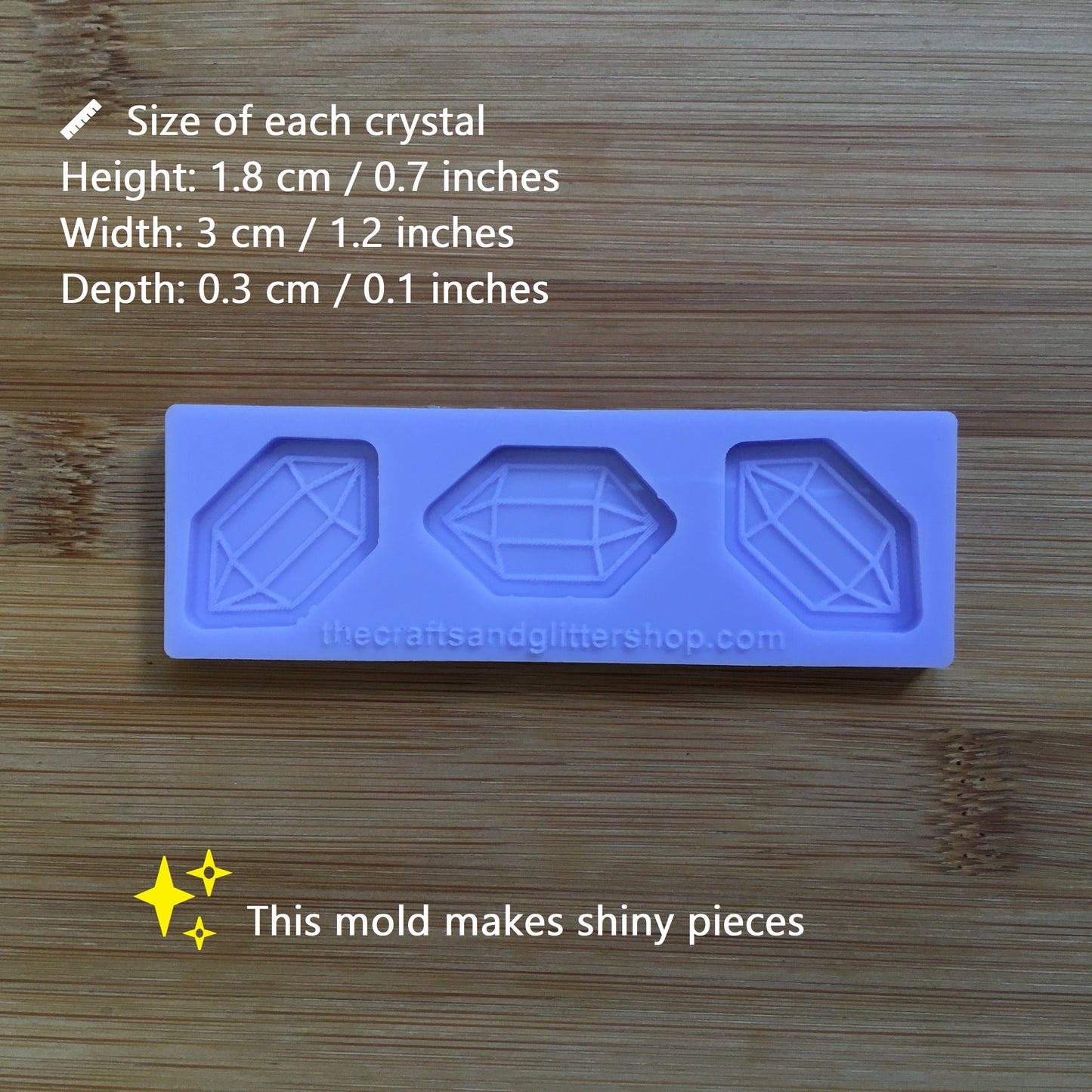 Crystal Silicone Mold - The Crafts and Glitter Shop