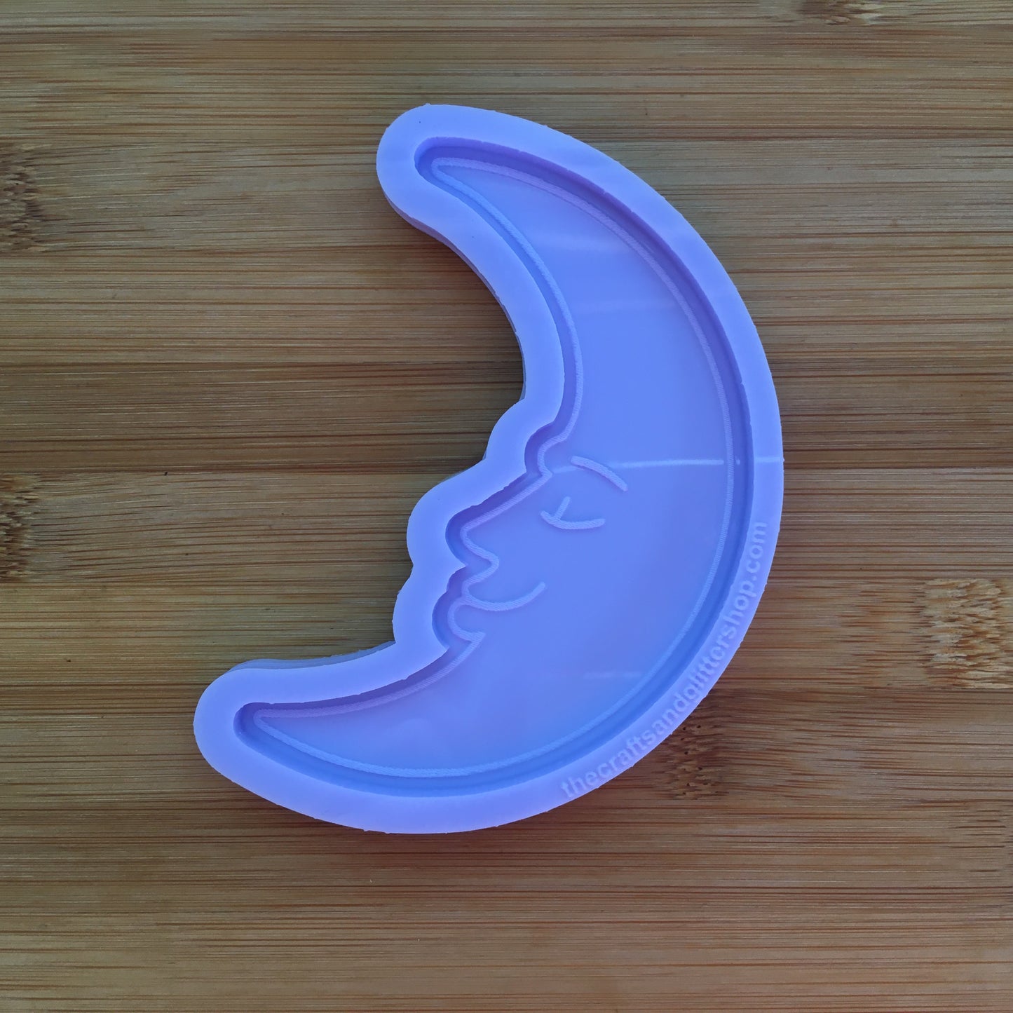 Moon with face Silicone Mold - The Crafts and Glitter Shop