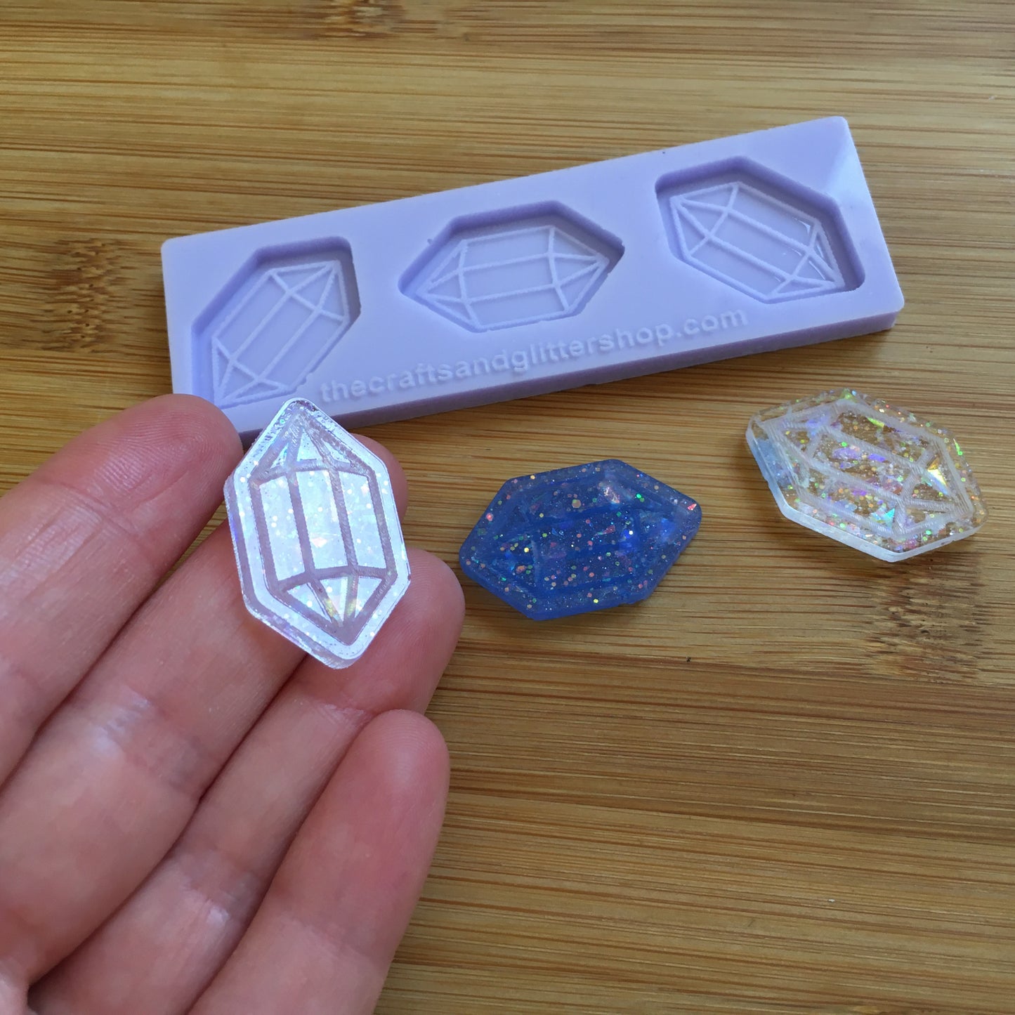 Crystal Silicone Mold - The Crafts and Glitter Shop