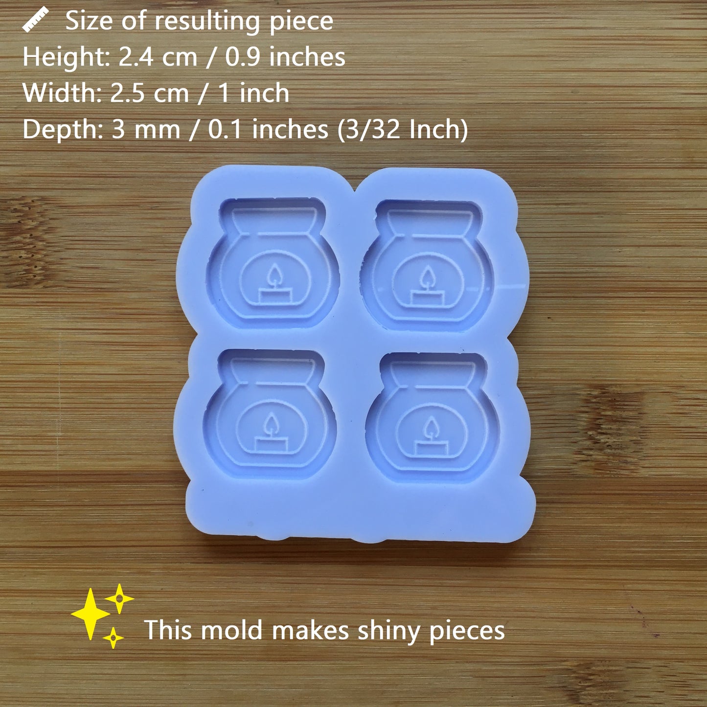 Wax Burner Silicone Mold - The Crafts and Glitter Shop