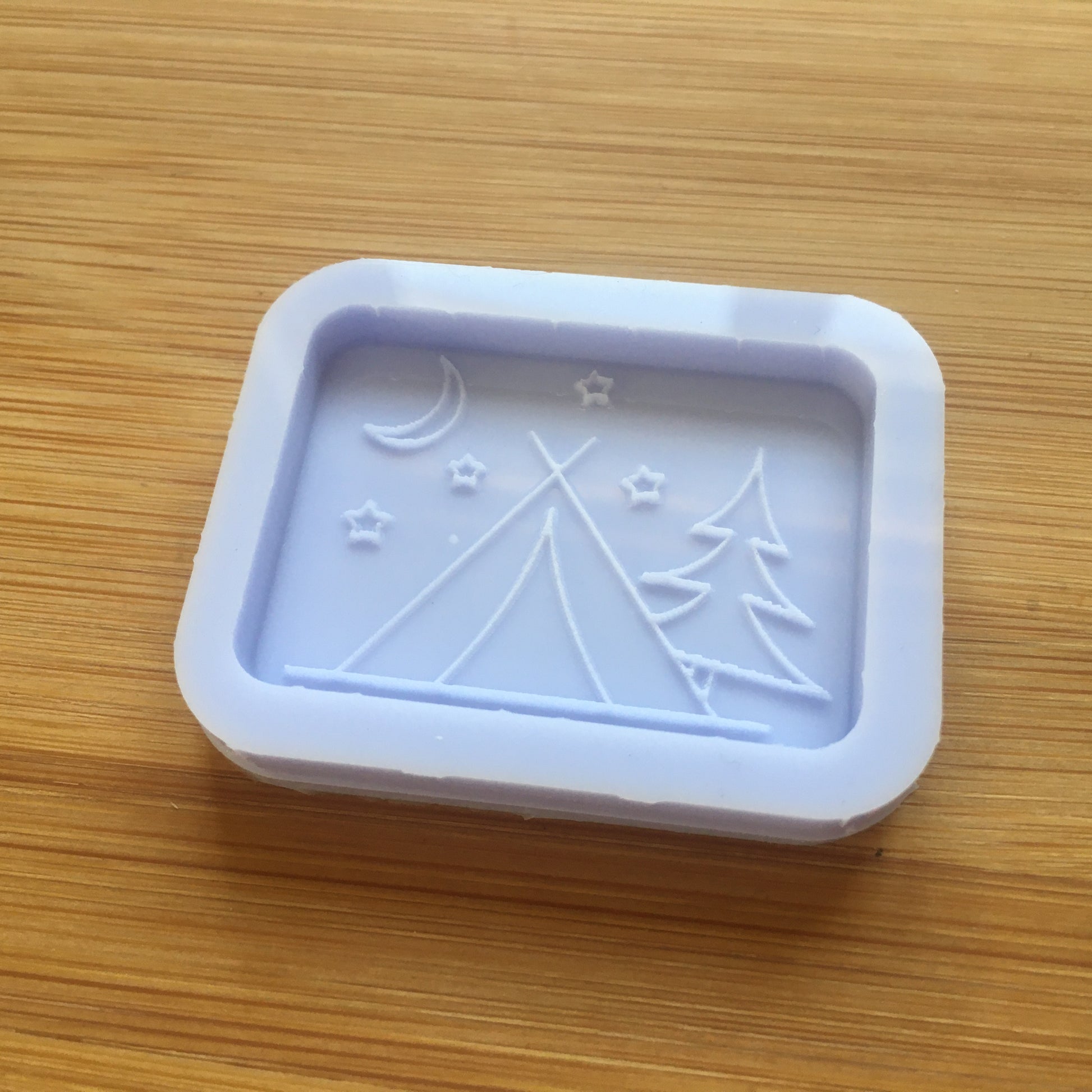 Nature Camping Silicone Mold - The Crafts and Glitter Shop