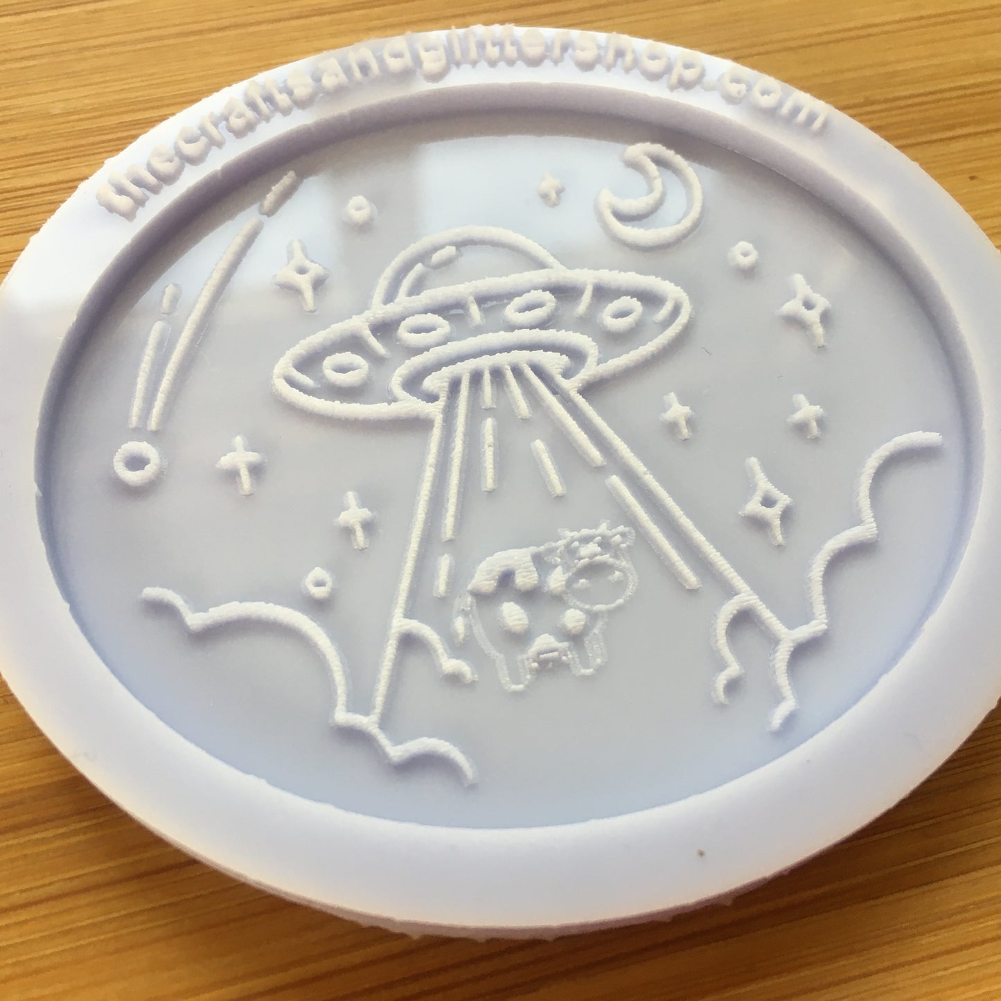 Abducted Cow Silicone Mold - The Crafts and Glitter Shop