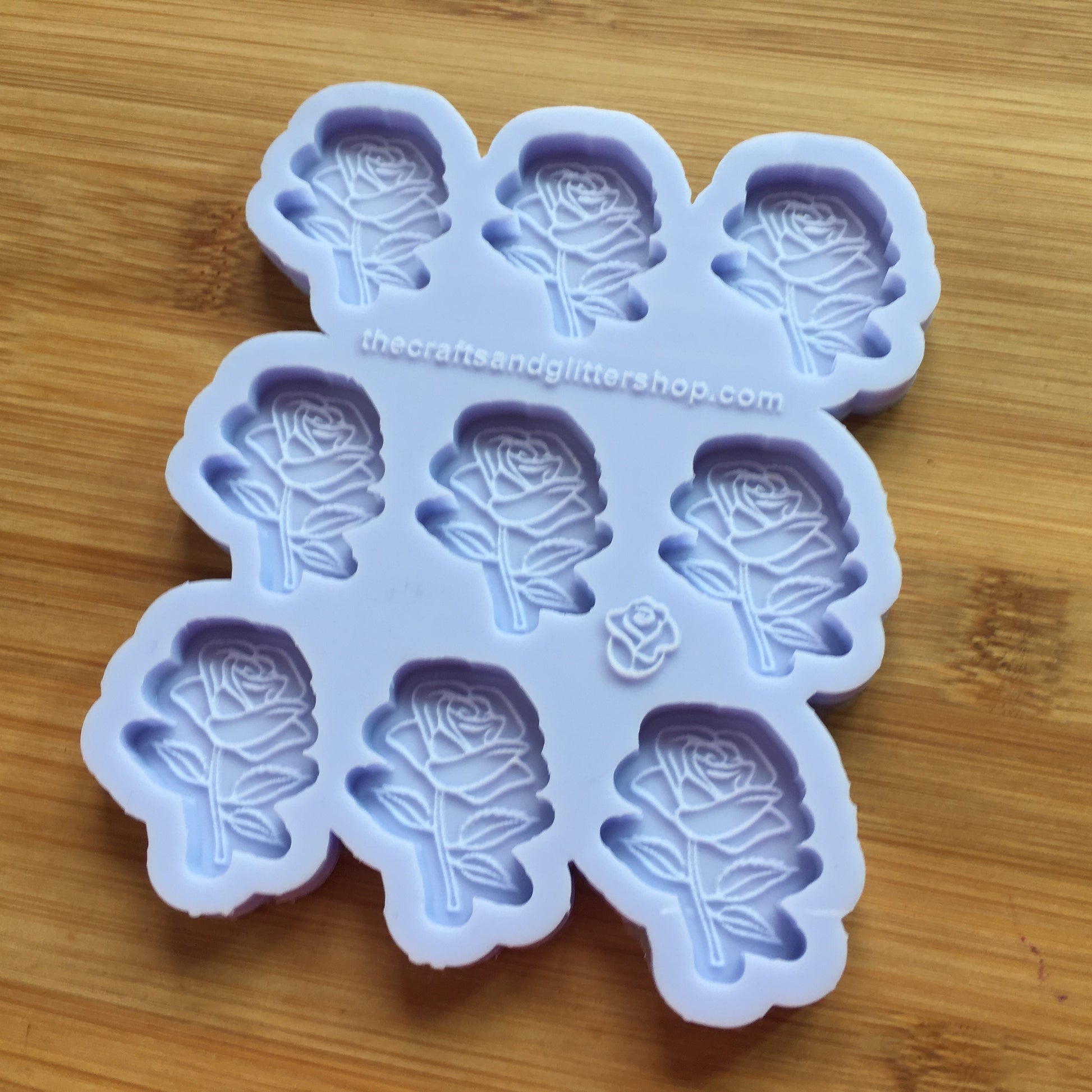 Rose Silicone Mold - The Crafts and Glitter Shop