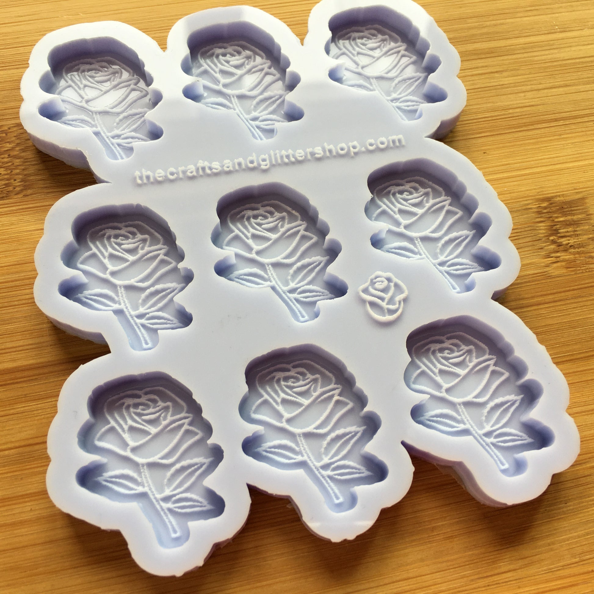 Rose Silicone Mold - The Crafts and Glitter Shop