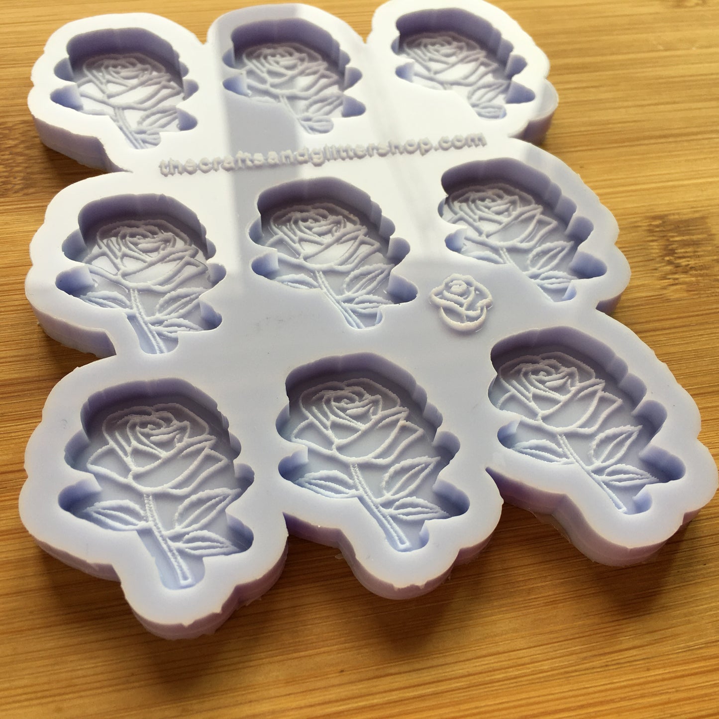 Rose Silicone Mold - The Crafts and Glitter Shop