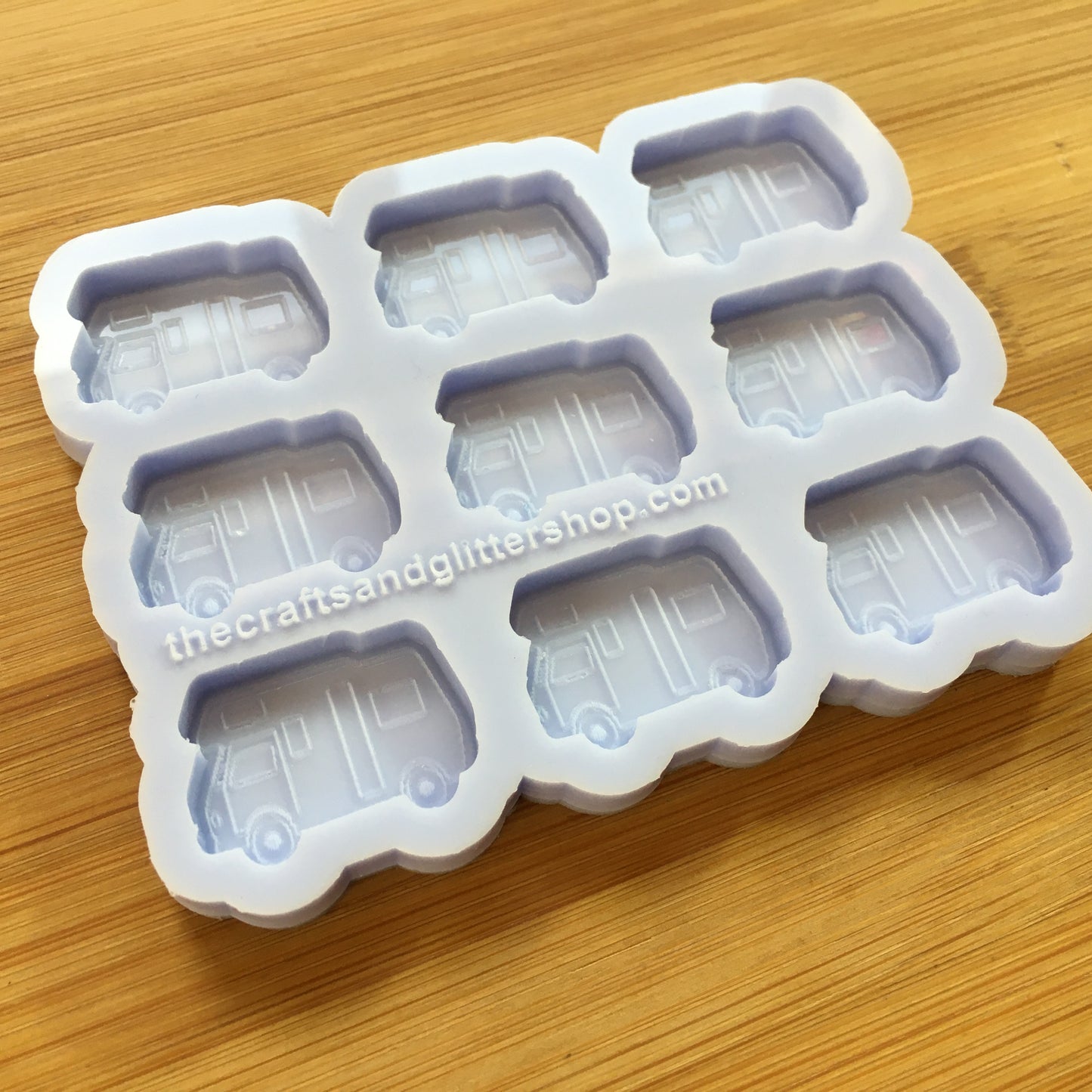 1 inch Camper Van Silicone Mold - The Crafts and Glitter Shop