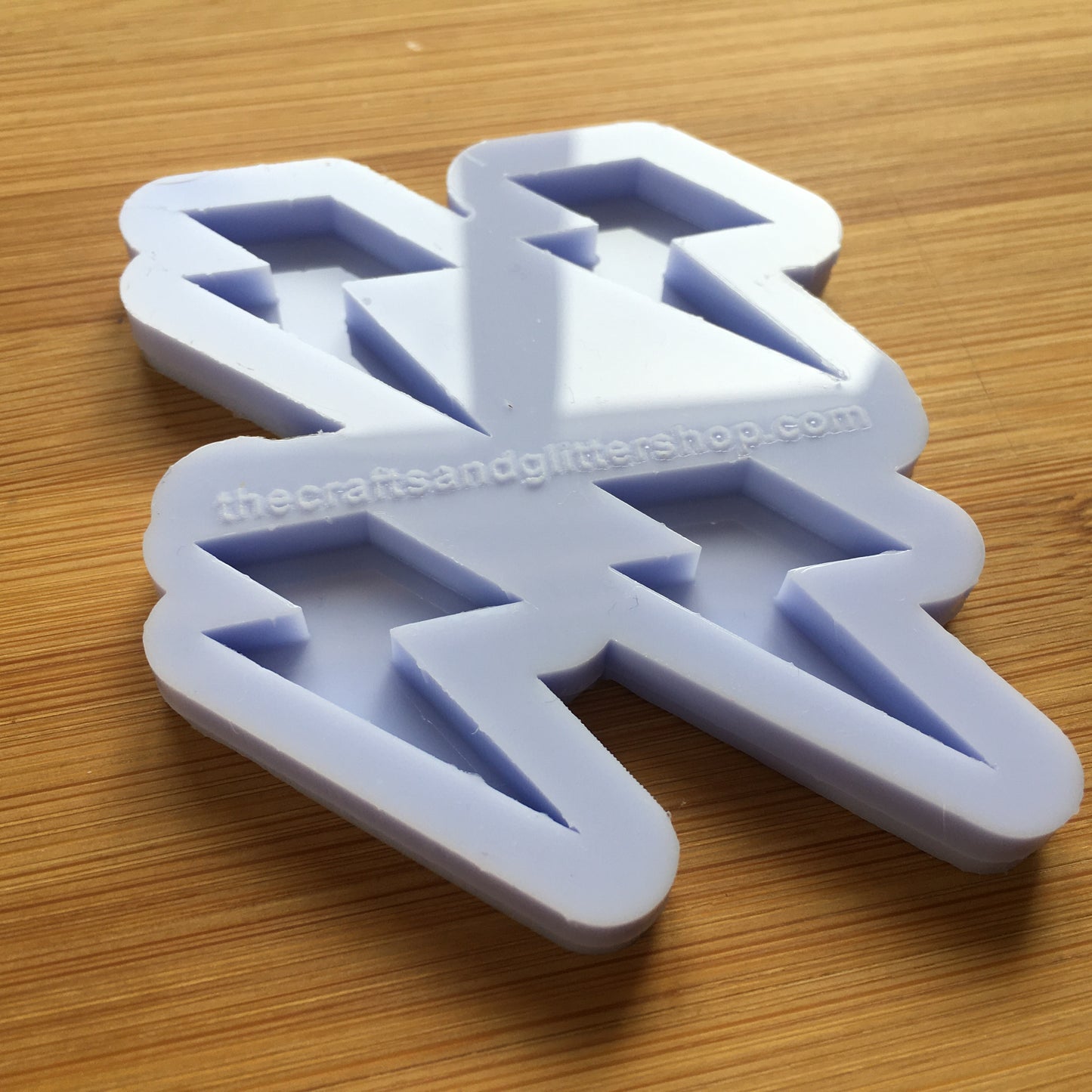 3 cm Lightning Bolt Silicone Mold - The Crafts and Glitter Shop