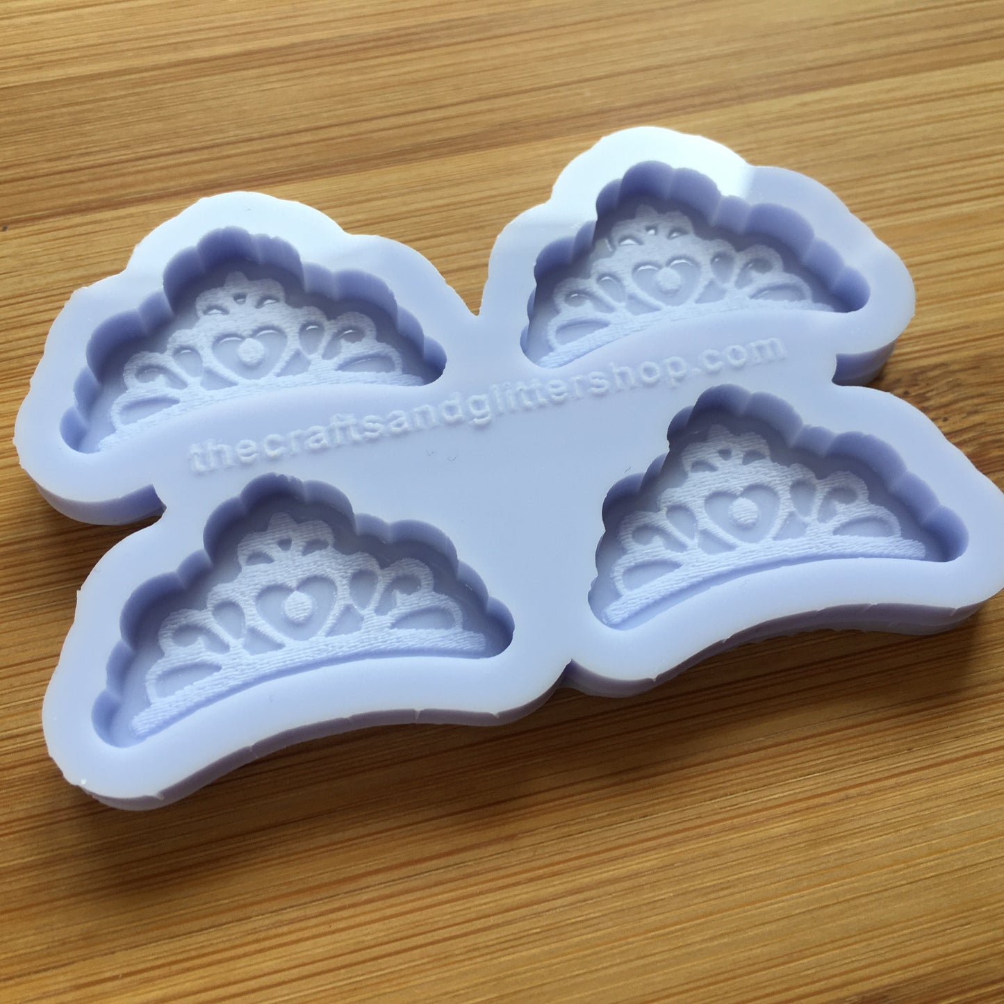 1.3" Tiara Silicone Mold - The Crafts and Glitter Shop