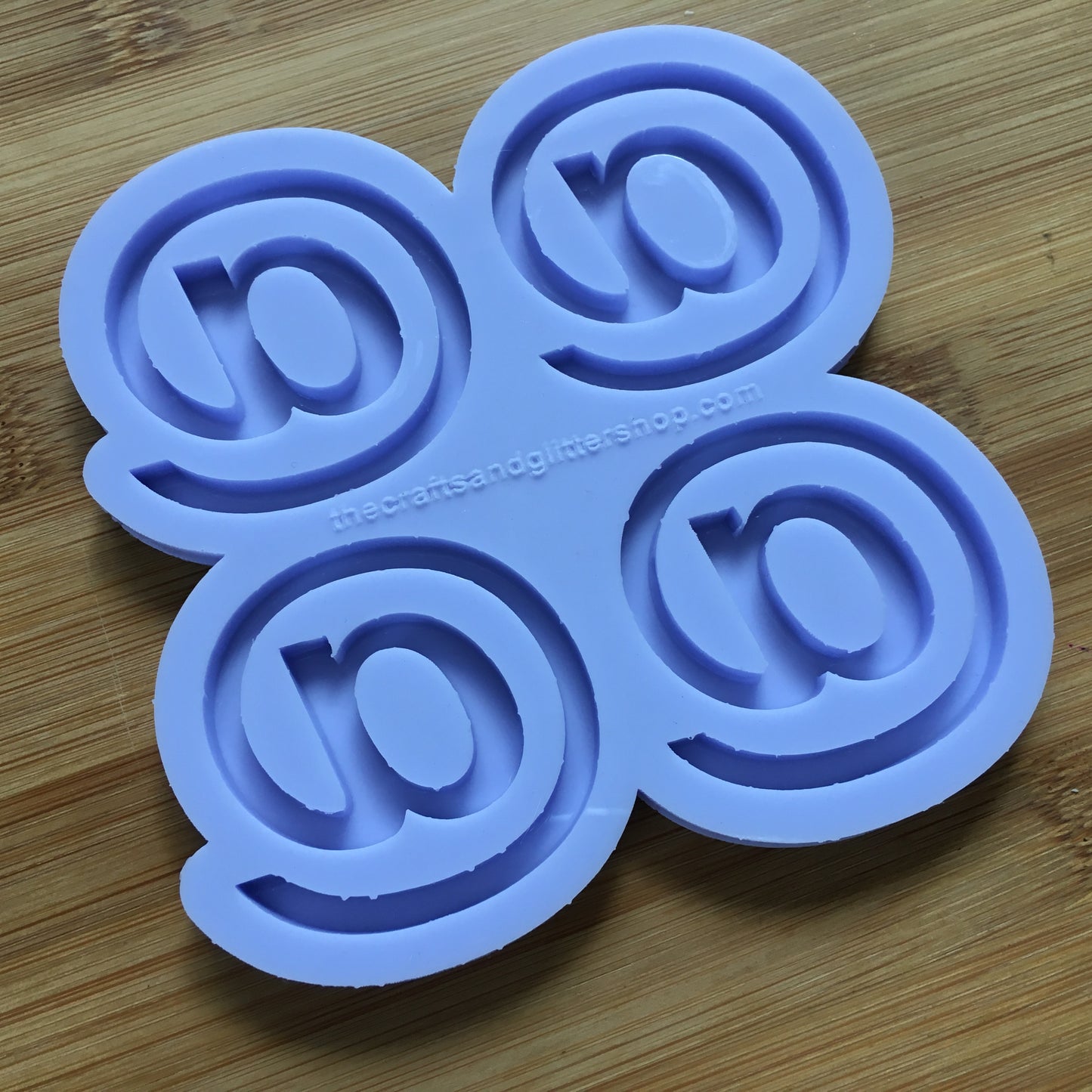 1.75" At Symbol Silicone Mold - The Crafts and Glitter Shop