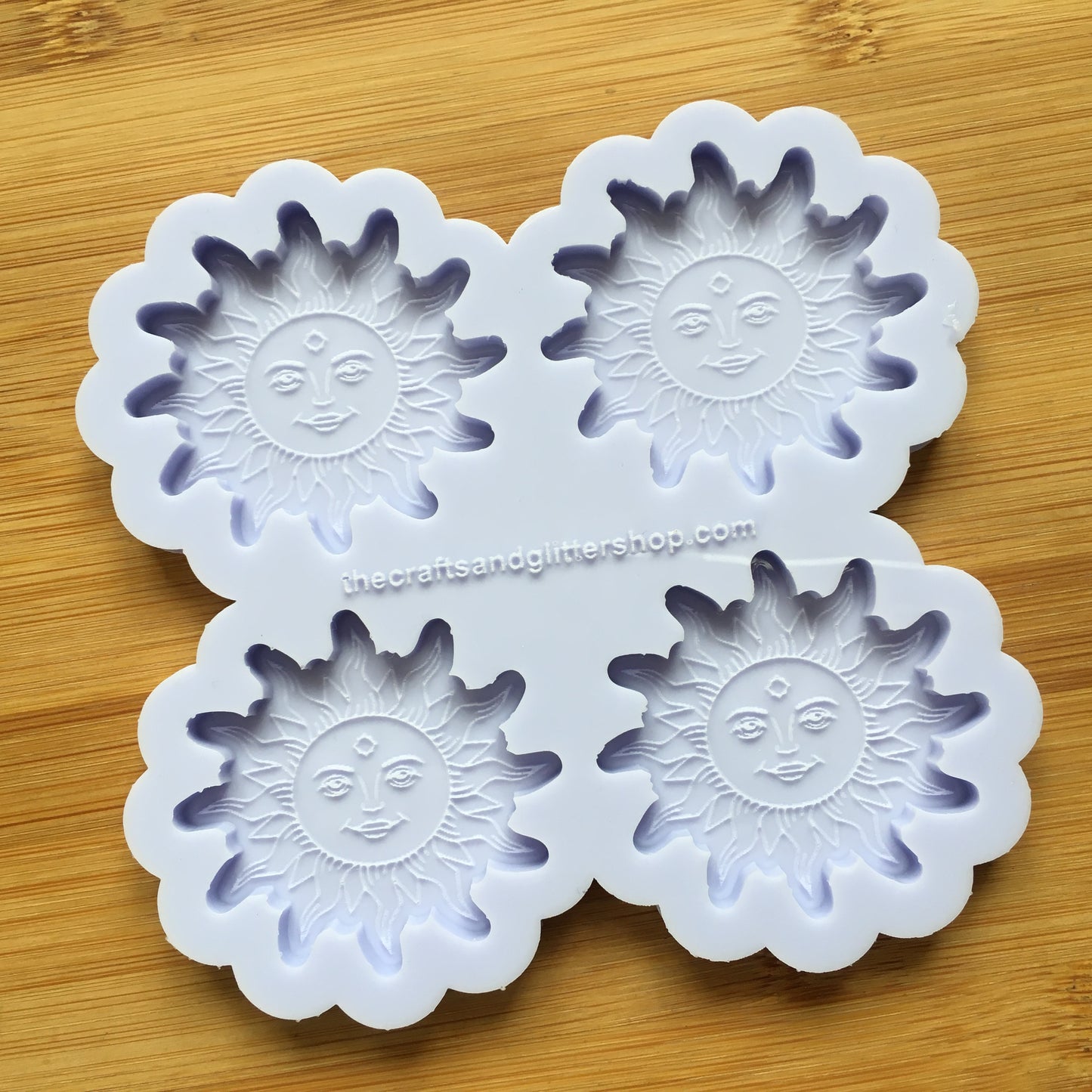 Sun with face Silicone Mold - The Crafts and Glitter Shop