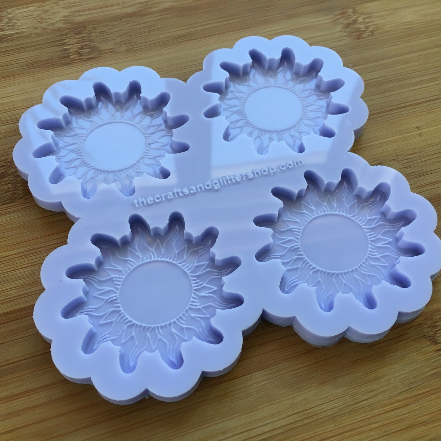2 inch Sun Silicone Mold - The Crafts and Glitter Shop