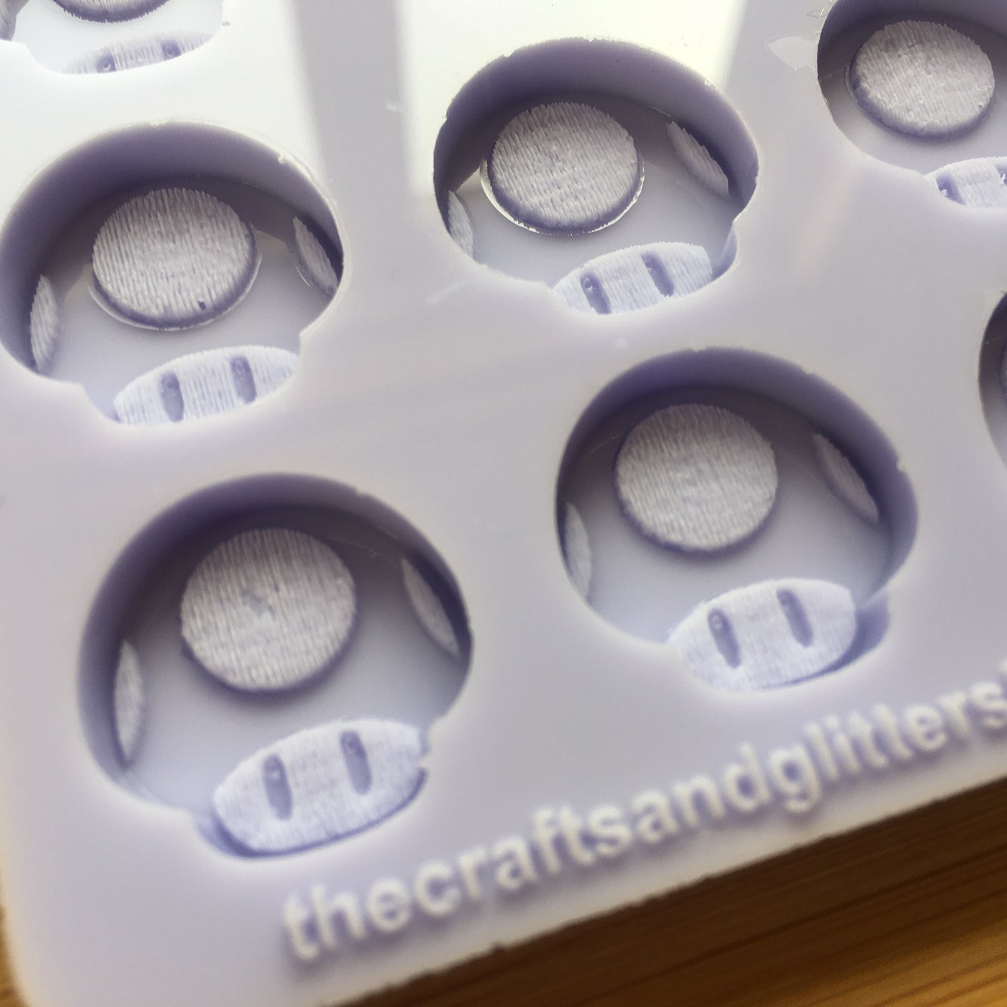2cm Mushroom Silicone Mold - The Crafts and Glitter Shop